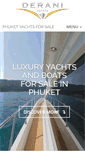 Mobile Screenshot of derani-yachts.com